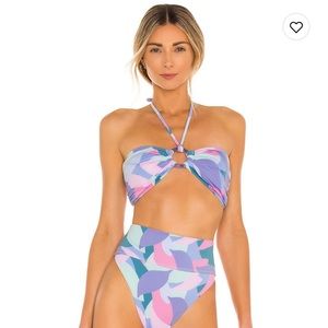 Yasmin Beach Riot bikini top, size: medium